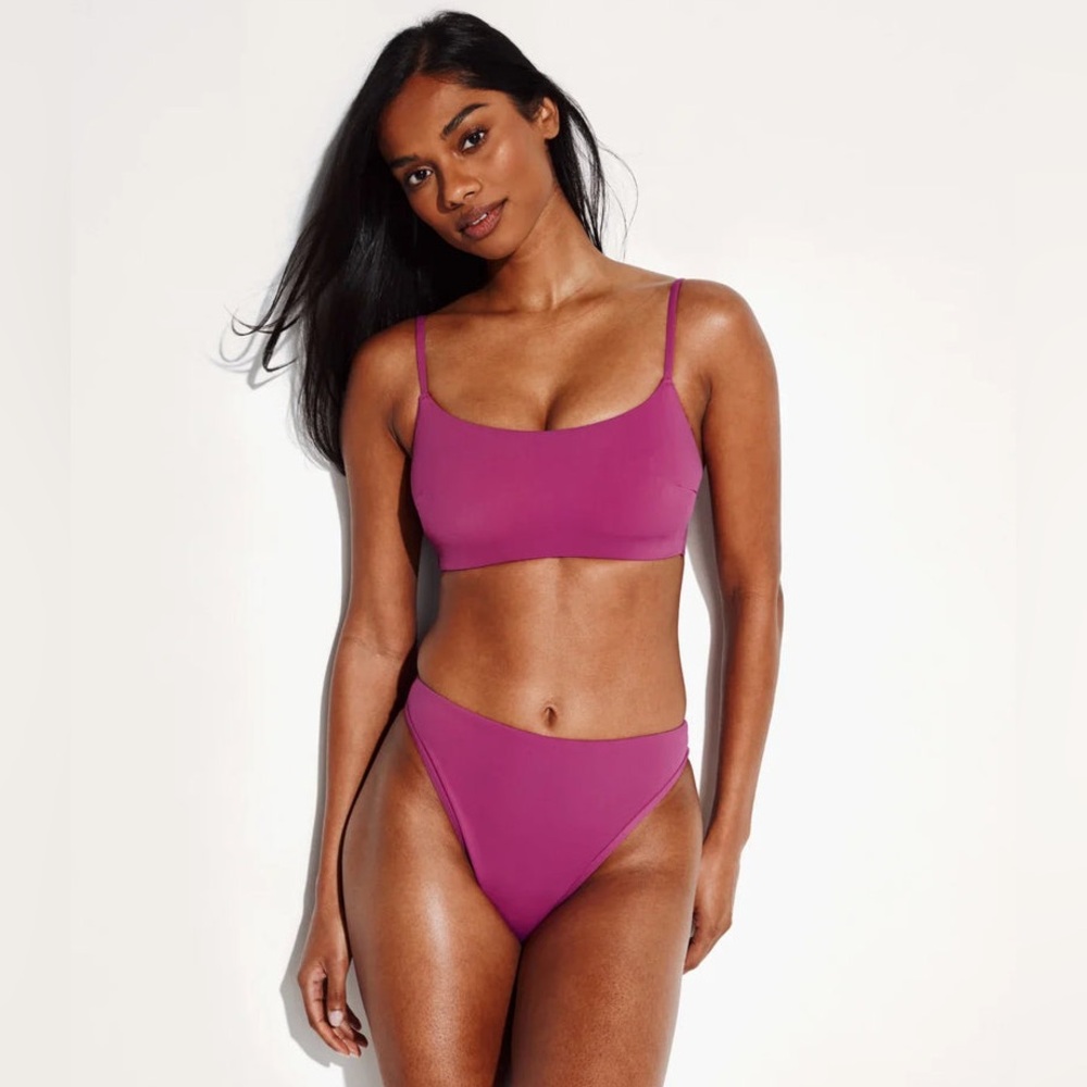 Knix | Leakproof Sculpt High Cut Bikini Swim Bottom & Top
